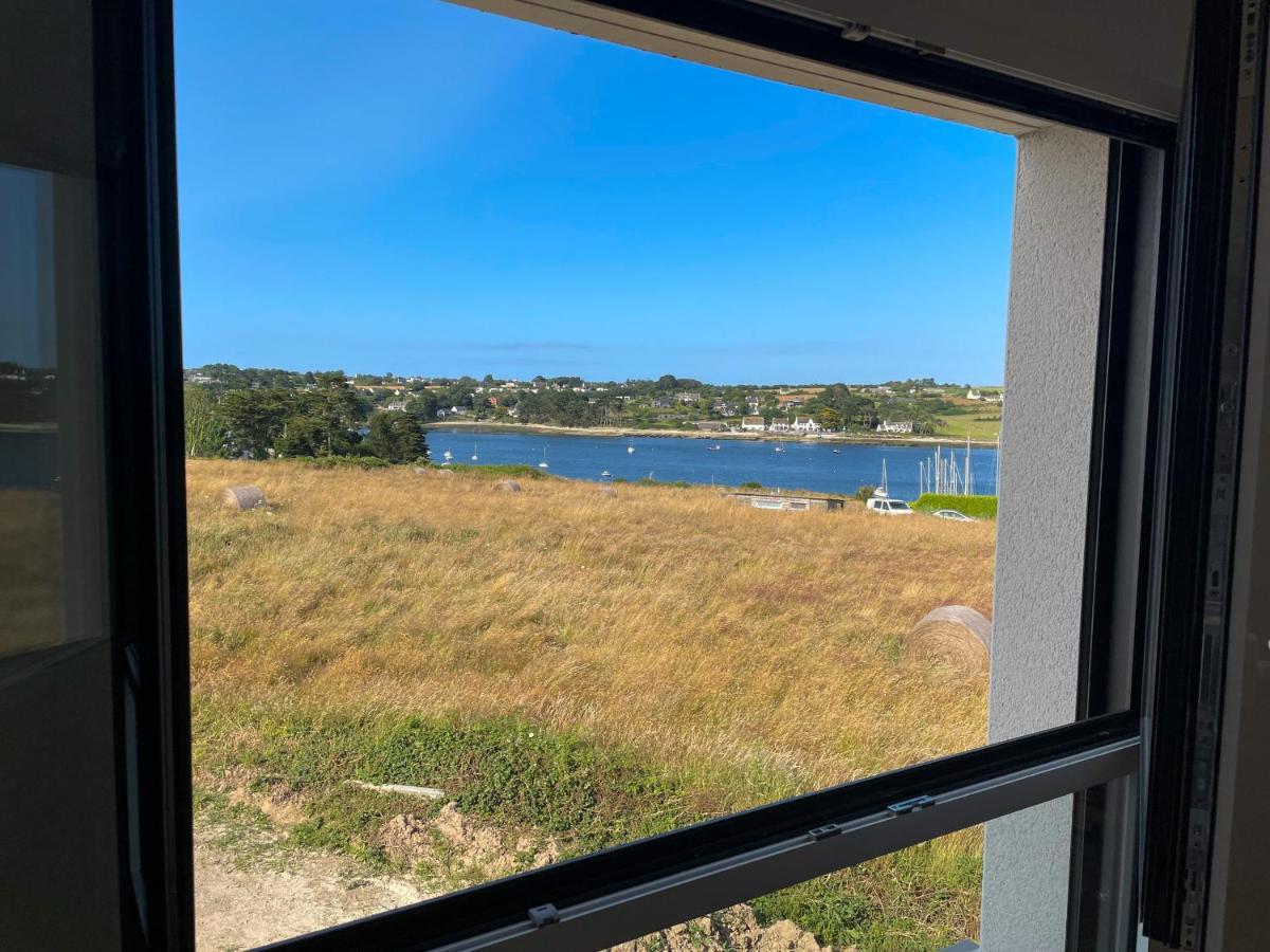 Ty Nevez - Jolie Maison Neuve Avec Petite Vue Mer Saint-Pabu  Экстерьер фото