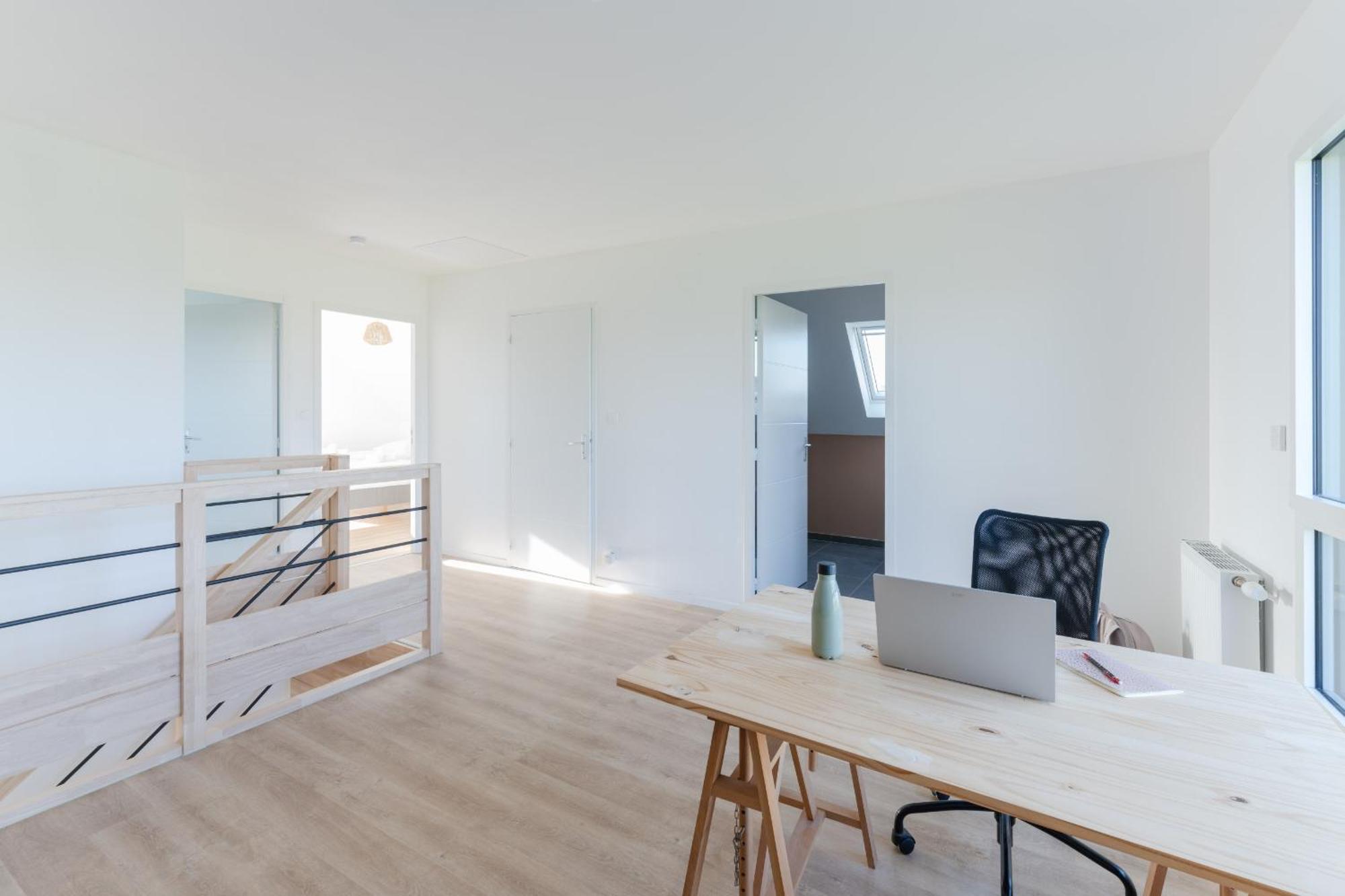 Ty Nevez - Jolie Maison Neuve Avec Petite Vue Mer Saint-Pabu  Экстерьер фото