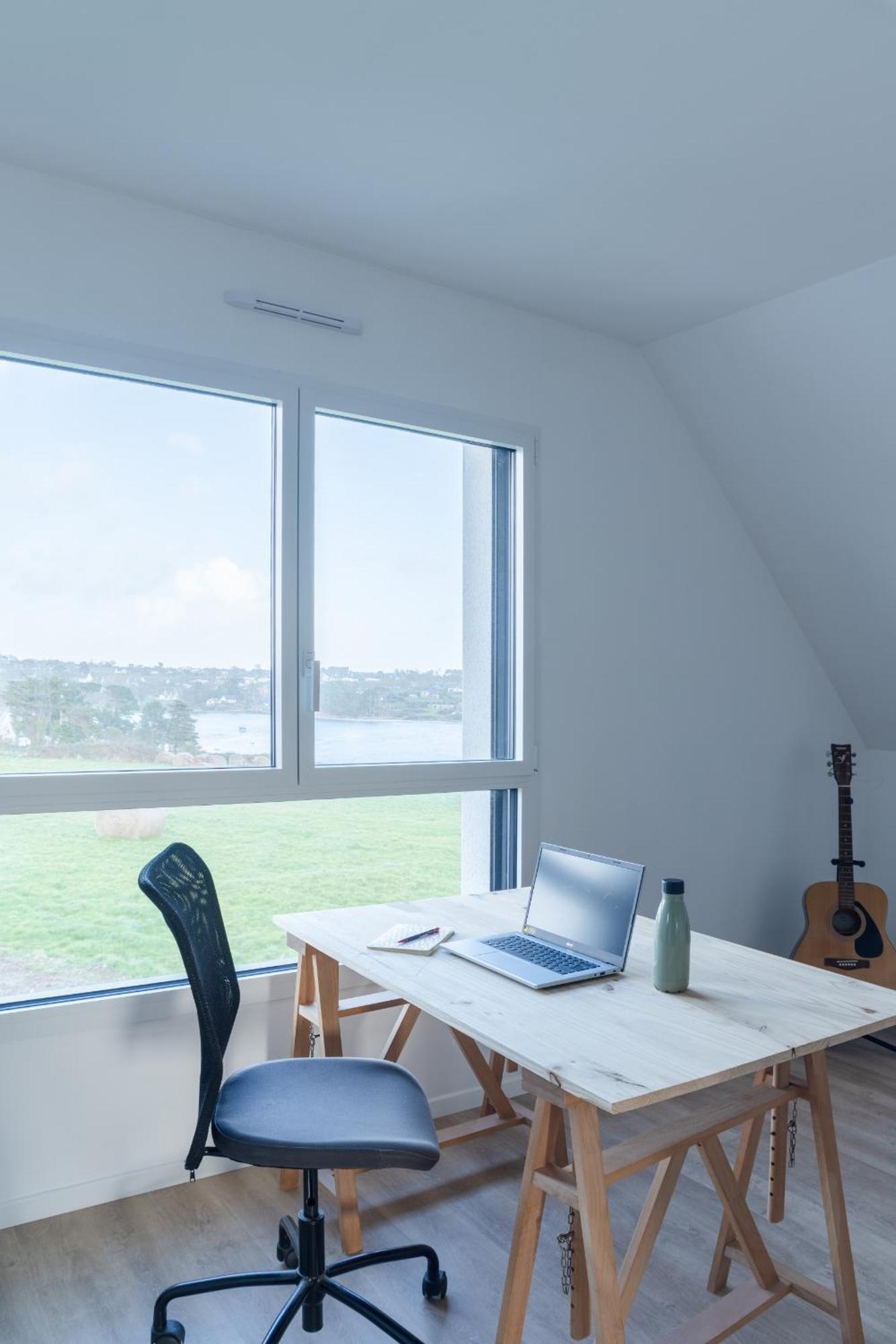 Ty Nevez - Jolie Maison Neuve Avec Petite Vue Mer Saint-Pabu  Экстерьер фото