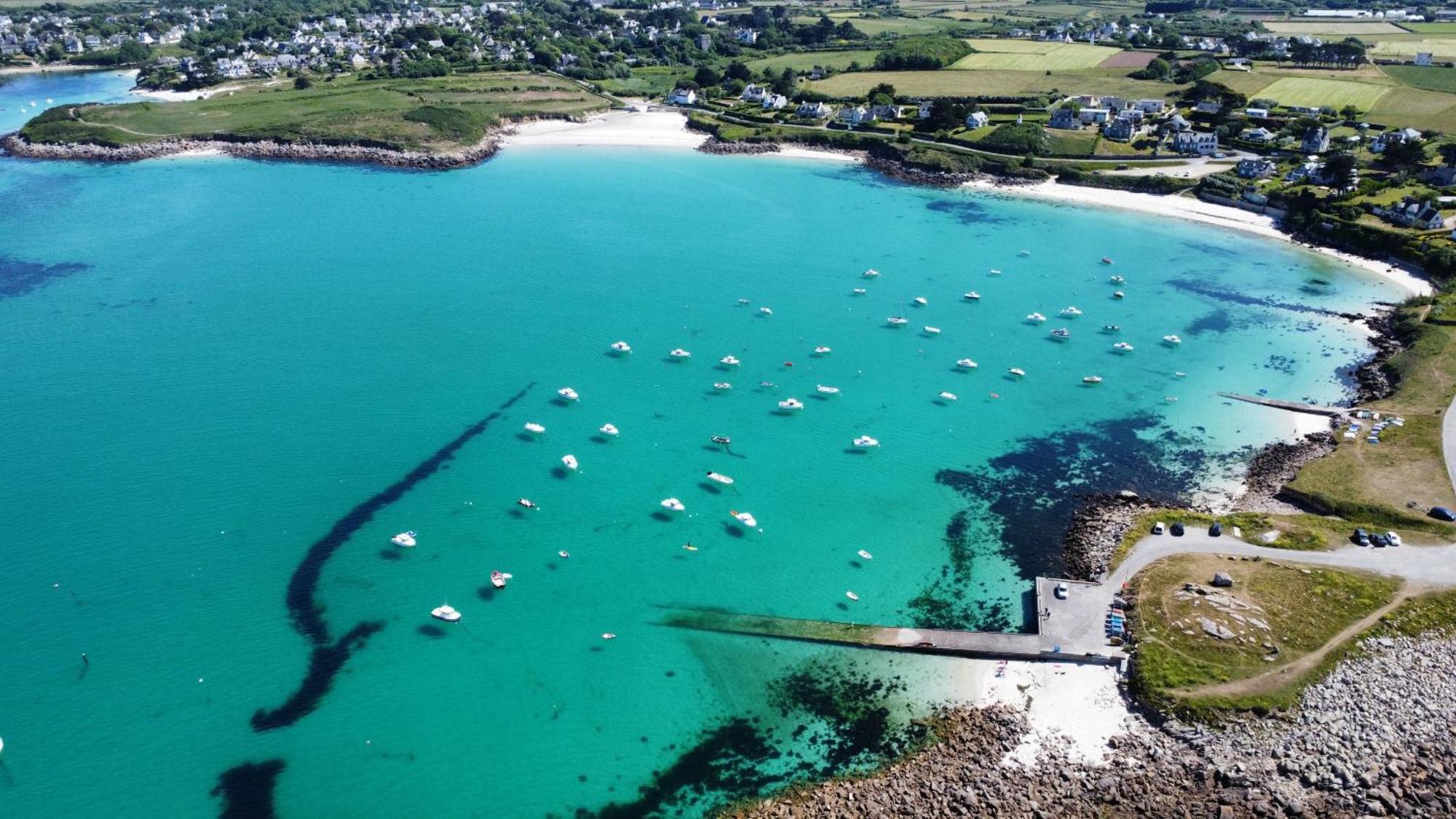 Ty Nevez - Jolie Maison Neuve Avec Petite Vue Mer Saint-Pabu  Экстерьер фото